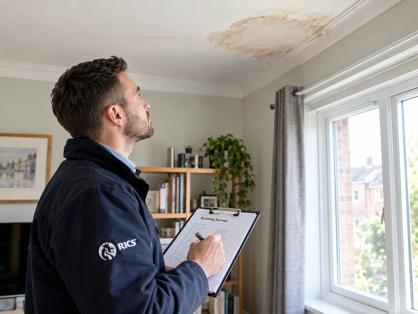 Close inspection of residential building fabric